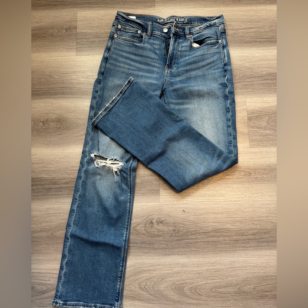American Eagle Outfitters Men's Classic Blue Jeans